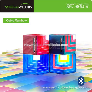 2016 Viewtec Cubic Rainbow spl subwoofer Bluetooth Speaker